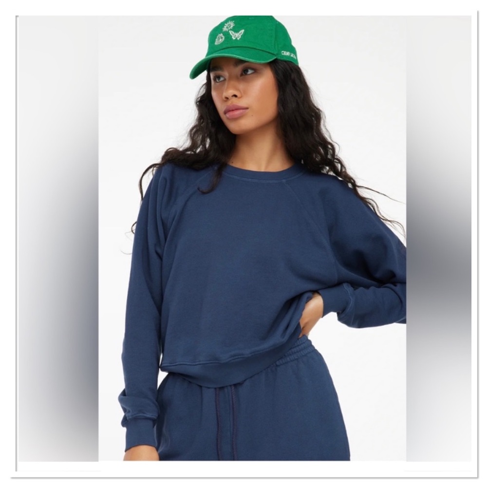 Women’s LACAUSA CLOTHING by Anthropologie Barb Sweatshirt Size XS NWT